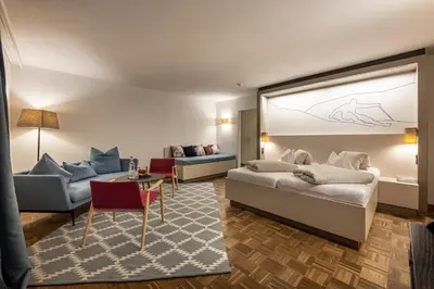Ein Bett oder Betten in einem Zimmer der Unterkunft Hotel Wirtshaus Post