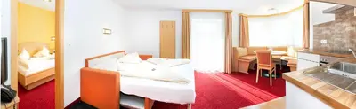 Ein Bett oder Betten in einem Zimmer der Unterkunft Sun Valley - Wildschönau