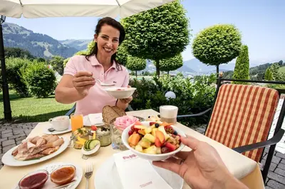 Essen im Hotel oder in der Nähe