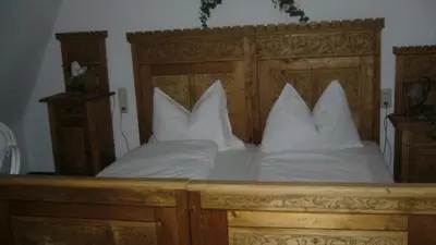 Ein Bett oder Betten in einem Zimmer der Unterkunft Apartment Grattschlössl