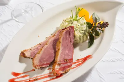 Essen im Hotel oder in der Nähe