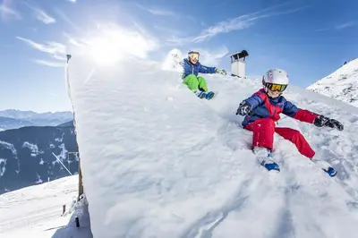 Skifahren im Hotel oder in der Nähe