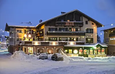 Pension Koch im Winter