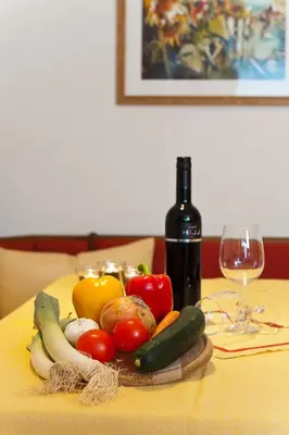 Essen in der Pension oder in der Nähe
