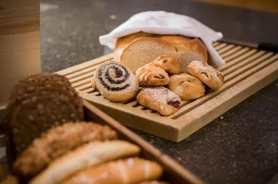 Essen im Hotel oder in der Nähe