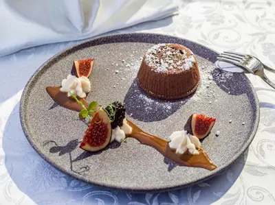 Essen im Hotel oder in der Nähe