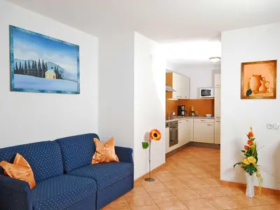 Küche/Küchenzeile in der Unterkunft Apartment Sonnenau