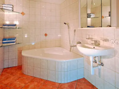 Ein Badezimmer in der Unterkunft Apartment Sonnenau