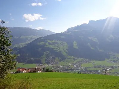 Naturlandschaft in der Nähe des Ferienhauses