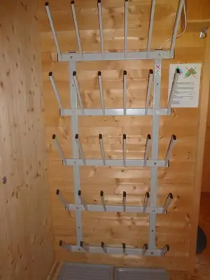 Grundriss der Unterkunft Ferienhütte Georg