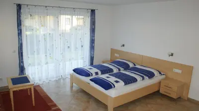 Ein Bett oder Betten in einem Zimmer der Unterkunft Ferienhaus Wieser
