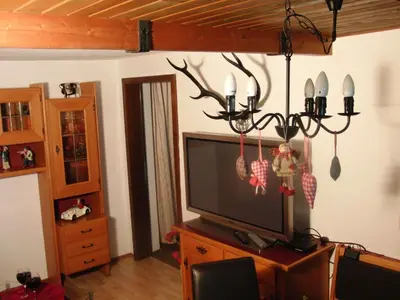 TV/Unterhaltungsangebot in der Unterkunft Ferienwohnung Anne