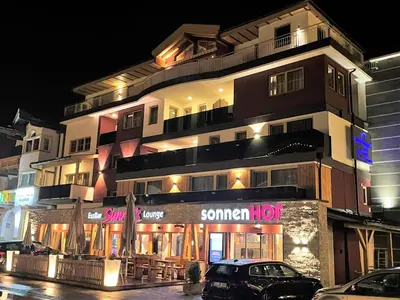 Das Gebäude in dem sich das Hotel befindet