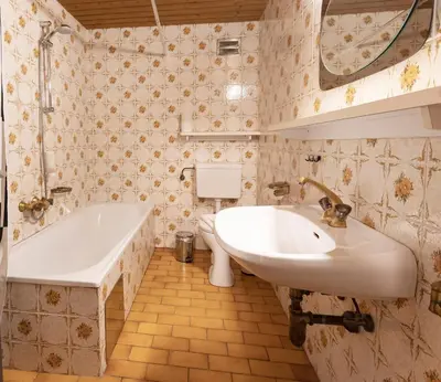Ein Badezimmer in der Unterkunft Hotel Pinzgauerhof - Inclusive Evening Dinner