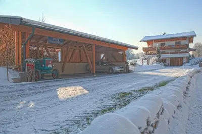 Haus Moosmann am Sonnenplatz im Winter
