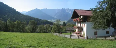 Naturlandschaft in der Nähe des Privatzimmers