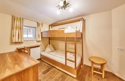 Ein Bett oder Betten in einem Zimmer der Unterkunft Appartements Casa Nuova