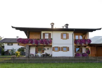 Das Gebäude in dem sich das Privatzimmer befindet