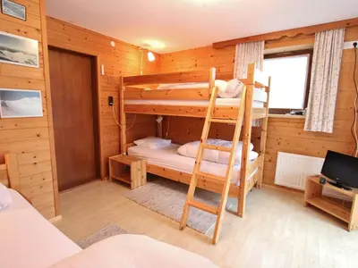 Ein Bett oder Betten in einem Zimmer der Unterkunft Chalet in Niedernsill near Zell am See Ski Area