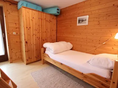 Ein Bett oder Betten in einem Zimmer der Unterkunft Chalet in Niedernsill near Zell am See Ski Area