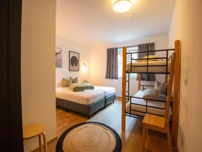 Ein Bett oder Betten in einem Zimmer der Unterkunft Beautiful apartment with terrace
