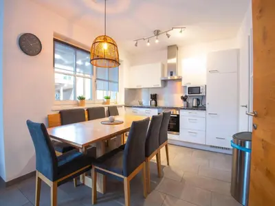 Küche/Küchenzeile in der Unterkunft Beautiful apartment with terrace