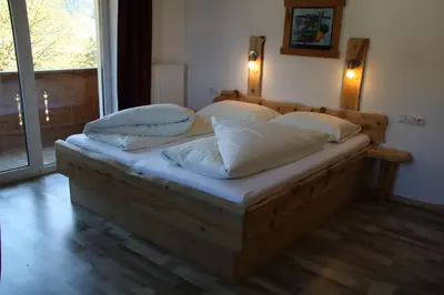 Ein Bett oder Betten in einem Zimmer der Unterkunft Gasthof zum Löwen