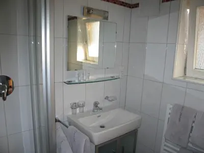 Ein Badezimmer in der Unterkunft Pension Appartments Christoph