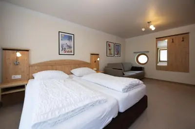 Ein Bett oder Betten in einem Zimmer der Unterkunft Pension Appartments Christoph