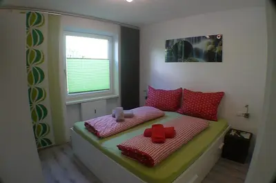 Ein Bett oder Betten in einem Zimmer der Unterkunft Apartment Edith Top 1