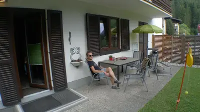 Ein Patio oder anderer Außenbereich in der Unterkunft Apartment Edith Top 1