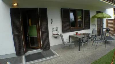 Ein Patio oder anderer Außenbereich in der Unterkunft Apartment Edith Top 1