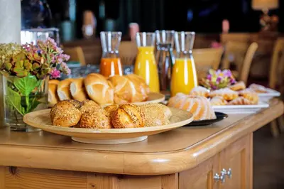 Essen im Hotel oder in der Nähe