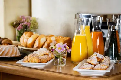 Essen im Hotel oder in der Nähe