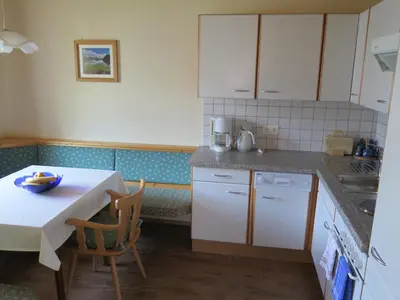 Küche/Küchenzeile in der Unterkunft Appartment Nill