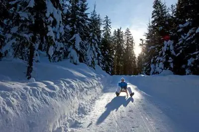 Stadtalm Islitzer im Winter