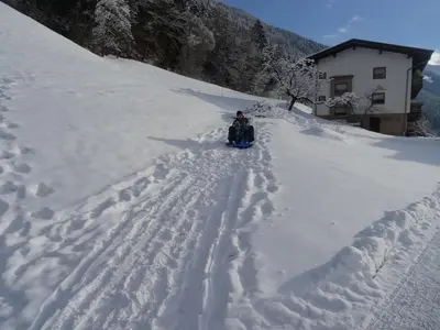 Panorama Apartment im Winter