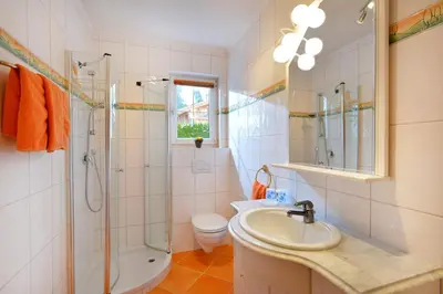Ein Badezimmer in der Unterkunft Appartement Horngacher
