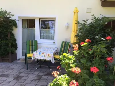 Ein Garten an der Unterkunft Appartement Horngacher
