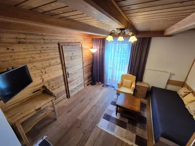 TV/Unterhaltungsangebot in der Unterkunft Apartment Snow