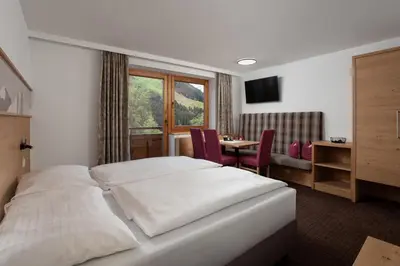 Ein Bett oder Betten in einem Zimmer der Unterkunft Landhaus Gappmaier