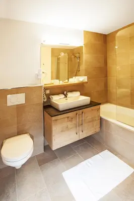 Ein Badezimmer in der Unterkunft Landhaus Gappmaier