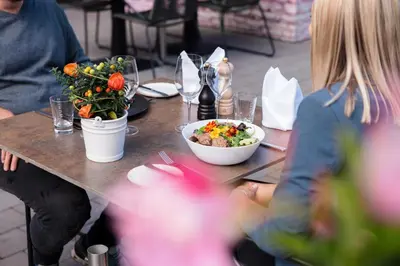 Essen im Aparthotel oder in der Nähe