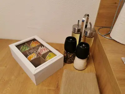 Getränke in der Unterkunft Appartement Rosa