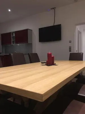 TV/Unterhaltungsangebot in der Unterkunft Appartement Feinsinn