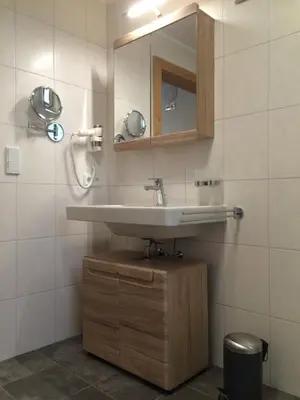 Ein Badezimmer in der Unterkunft Apart Bradl
