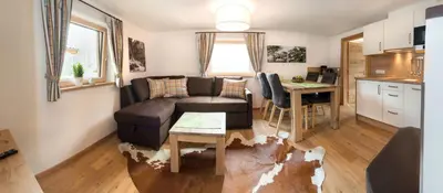 Küche/Küchenzeile in der Unterkunft Talheim Apartments
