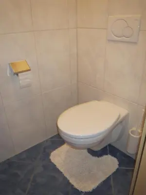 Ein Badezimmer in der Unterkunft Ascherhof