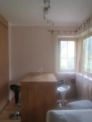 Ein Sitzbereich in der Unterkunft Ascherhof