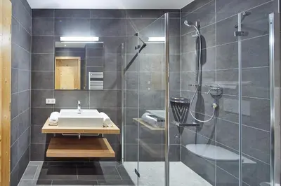 Ein Badezimmer in der Unterkunft Residenz Drachenstein Wildschönau